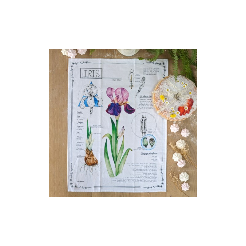 Tea towel - IRIS