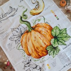 Tea towel - PUMPKIN