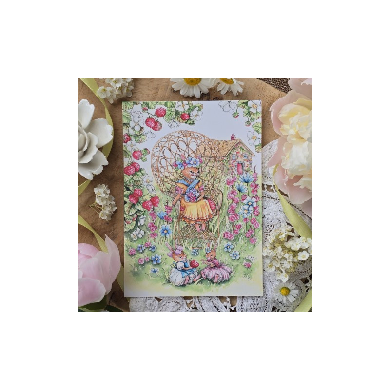 Carte Postale - Lapine