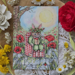 Carte Postale - lapin