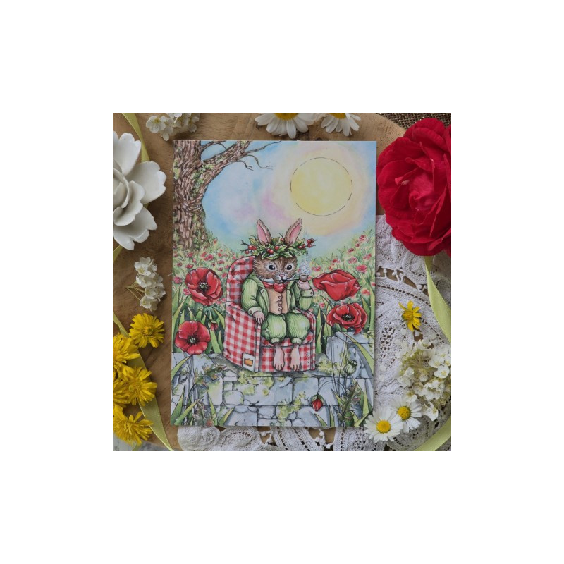 Carte Postale - lapin