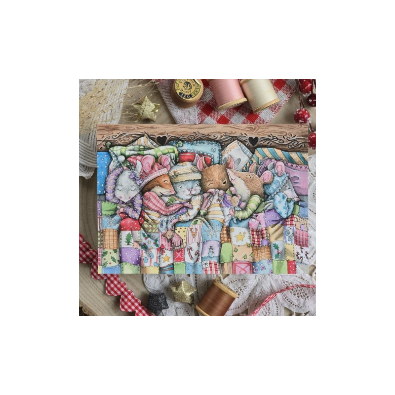 Carte Postale - Nid douillet