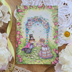 Lot 5 Carte Postale - animaux