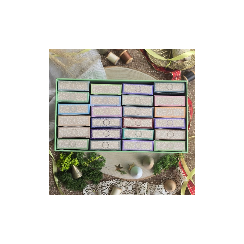 Calendrier De L'Avent Puzzle 2025 - 24 Casse-têtes En Bois Et Anneaux Métalliques Pour Attendre Noël En Famille - 9