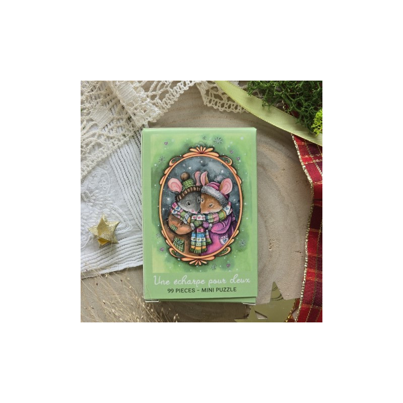 Mini puzzle - Une écharpe pour deux