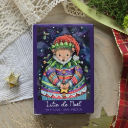 Mini puzzle - Lutin de Noel