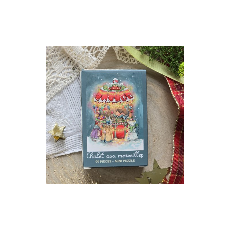 Mini puzzle - Chalet aux merveilles