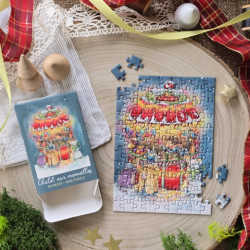 Mini puzzle - Chalet aux merveilles