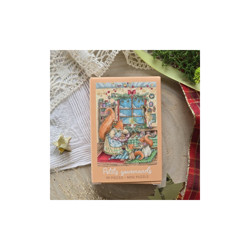 Mini puzzle - Petits gourmands
