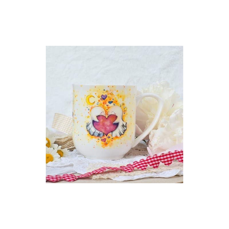 Tasse - Fantôme coeur