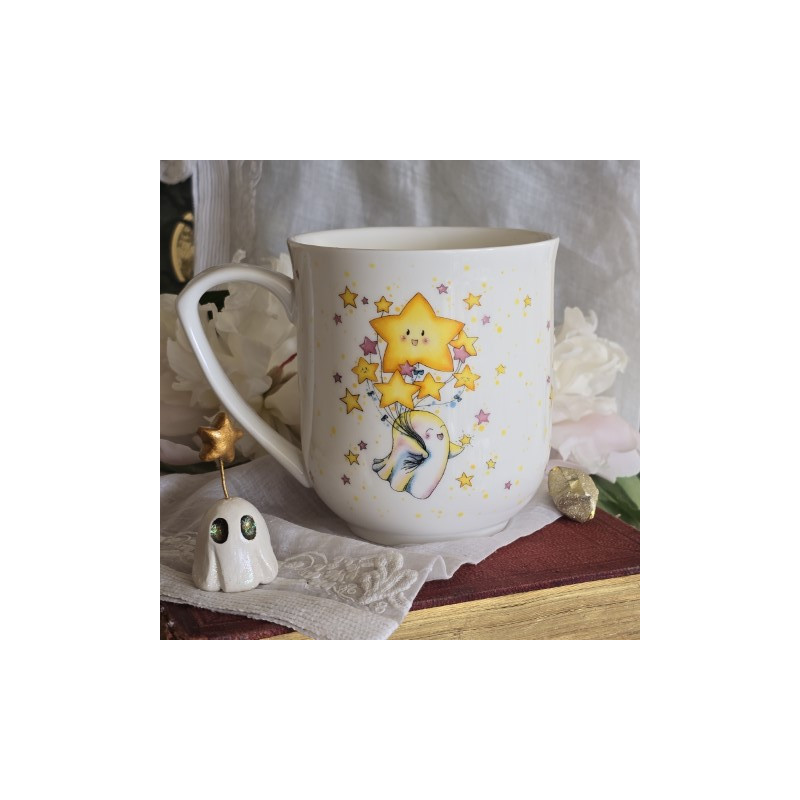 Mug - fantôme étoile