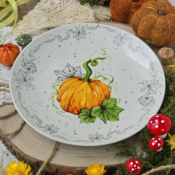 Assiette - Citrouille