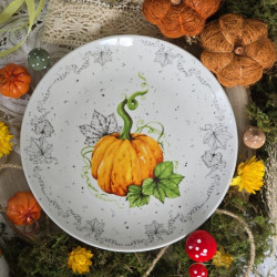 Assiette - Citrouille