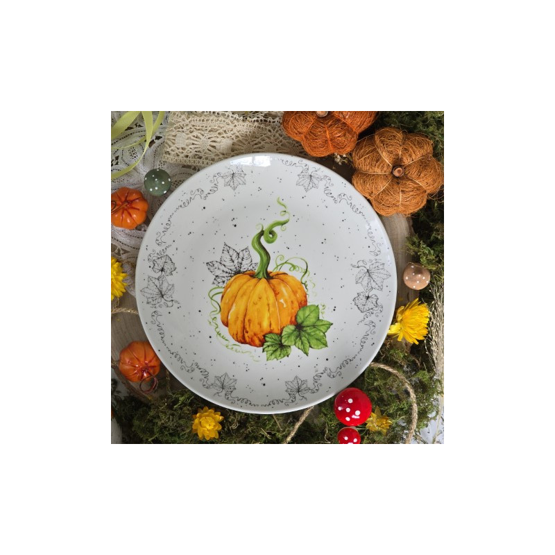 Assiette - Citrouille