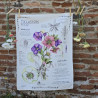 Torchon botanique - hellebore