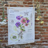 Torchon botanique - hellebore