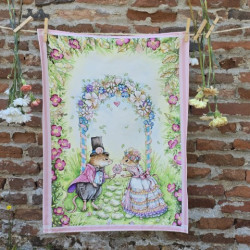 Tea towel - Amoureux