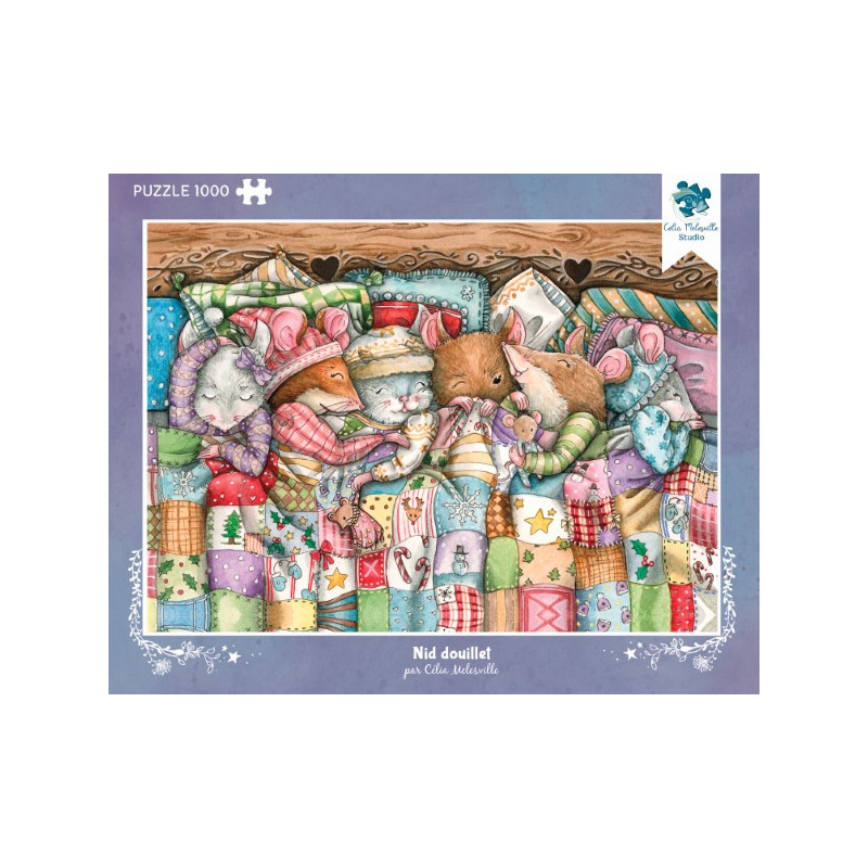 Nid douillet - 1 000 pièces puzzle