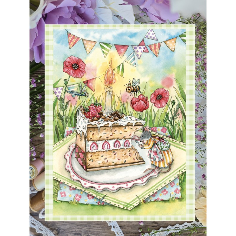 Tea towel - Goûter d'anniversaire