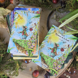 PACK TAROT +Altar Cloth - Murmure de la forêt