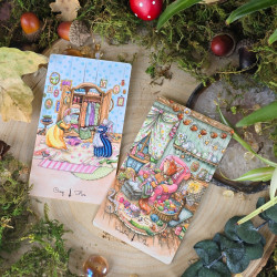 PACK TAROT +NAPPE de tirage - Murmure de la forêt