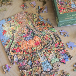 Coffret Automne– 12 mini-puzzles