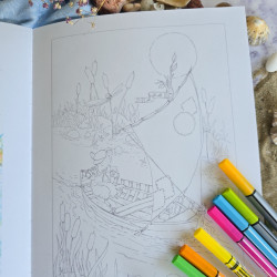 Colorie l'été- livre de coloriage