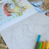 Colorie l'été- livre de coloriage