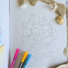 Colorie l'été- livre de coloriage