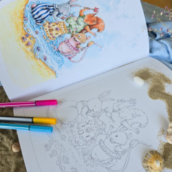 Colorie l'été- livre de coloriage