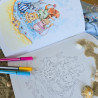 Colorie l'été- livre de coloriage