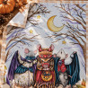Tea towel - Halloween