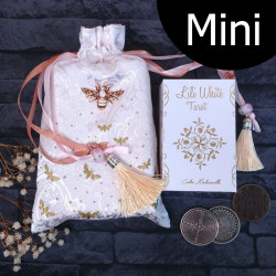 PACK Mini Lili White Tarot et Pochon White