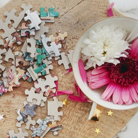 Puzzle 1000 Pièces Thème Automne - Dimensions Finies 50,8 X 68,6 Cm - Carton Recyclé, Pièces Bien Découpées - Pour Adultes, étudiants, Décoration Murale