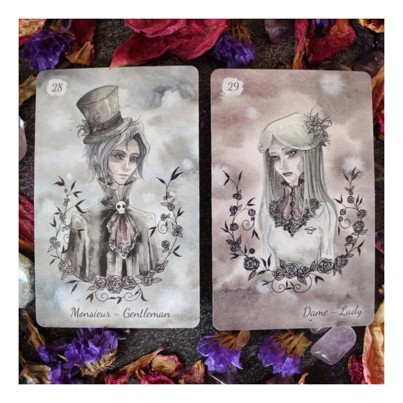 Jeu De Cartes Tarot Mademoiselle Lenormand – Occasion – Complet Et En Bon état